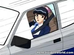 В фургончике с миленькой блондиночкой на заднем сидении